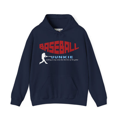 BASEBALL JUNKIE - Unisex Heavy Blend™ Hooded Sweatshirt