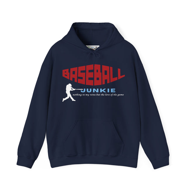 BASEBALL JUNKIE - Unisex Heavy Blend™ Hooded Sweatshirt