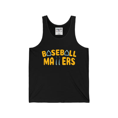 BASEBALL MATTERS - Unisex Jersey Tank
