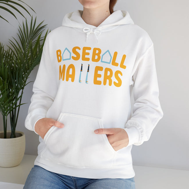 BASEBALL MATTERS - Unisex Heavy Blend™ Hooded Sweatshirt