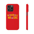 BASEBALL MATTERS - Slim Phone Cases (Red)