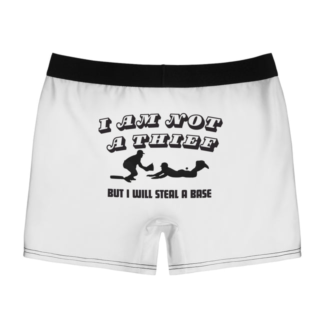 Not a Thief Men's Boxer Briefs (AOP)